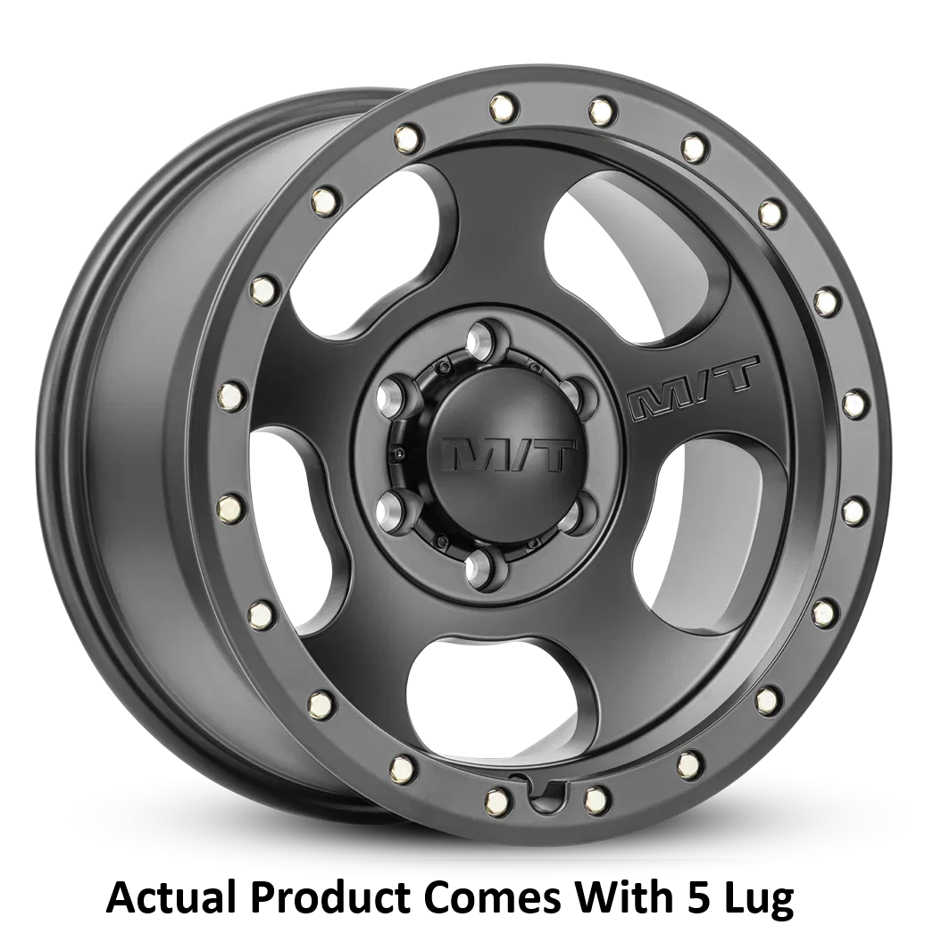 274561 – M.T. WHEEL Wheel, 18 Inch Diameter x 9 Inch Width 5 x 127 Millimeter/ 5 x 5.00 Inch Bolt Pattern -12 Millime...